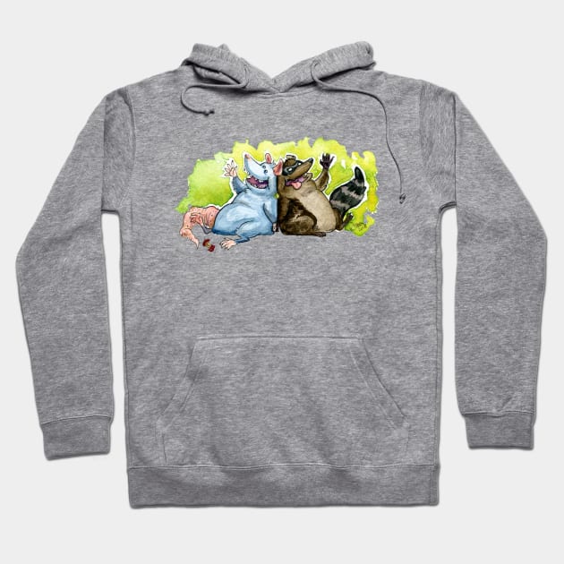 Trash Friends Hoodie by FiendishThingyArt